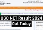 UGC NET Result OUT Download December 2024 Scorecard