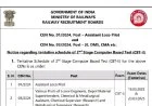 RRB CBT-II Exam Dates for ALP and JE Posts