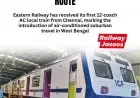 Bengal’s First AC Local Train to Operate on Sealdah–Ranaghat Route