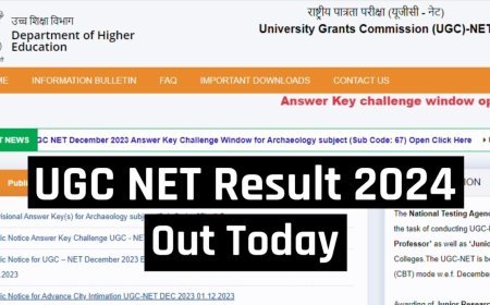 UGC NET Result OUT Download December 2024 Scorecard