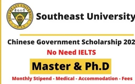 SEU 2025 Scholarship for Master’s and PhD Admissions