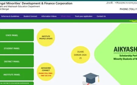 Aikyashree Scholarship 2025 | Scholarship Portal for West Bengal Students