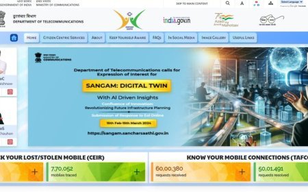 Sanchar Saathi Portal App | Your One-Stop Portal for Mobile Security and Management