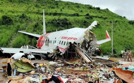 Air India Flight Crashes After Take-Off from Ahmedabad Airport — Rescue Ops Underway