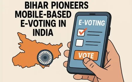 India’s First Digital Voting Begins in Bihar | Now You Can Vote from Home via E-Voting!