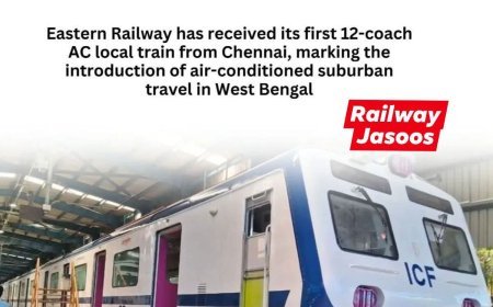 Bengal’s First AC Local Train to Operate on Sealdah–Ranaghat Route