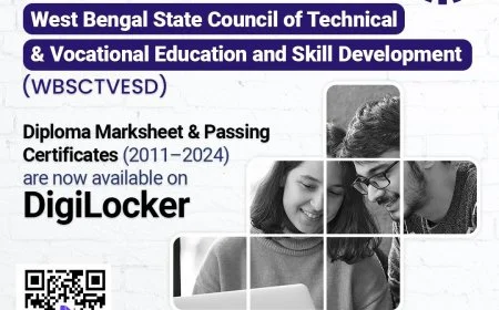 WB Diploma Certificates (2011–2024) Now Available on DigiLocker: Instant Access for Students
