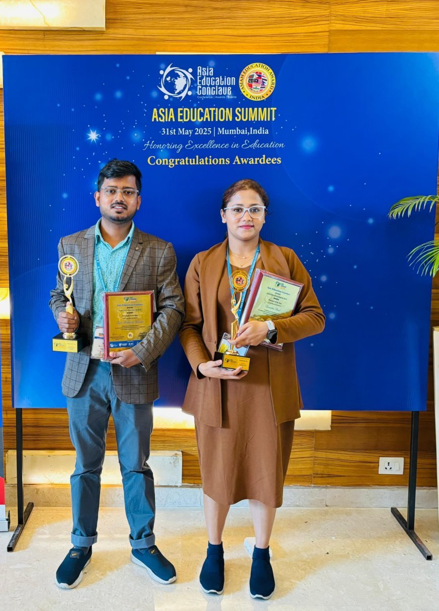 Two Bengal ITI Principals Honored with "Principal of the Year" Award for Outstanding Contributions to Education,