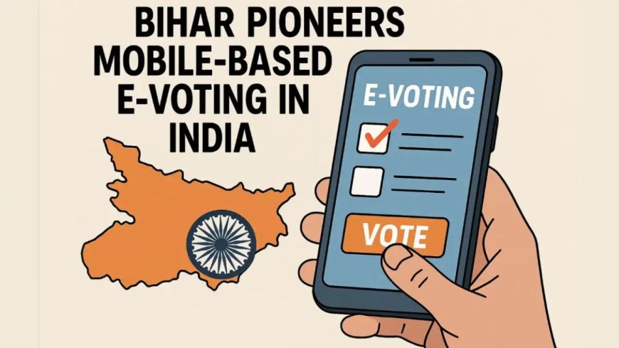 India’s First Digital Voting Begins in Bihar | Now You Can Vote from Home via E-Voting!