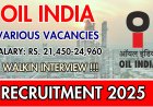 Oil India Limited Recruitment 2025 | ITI/ Diploma -Apply Now