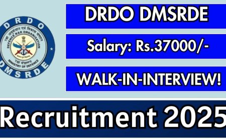 DRDO Junior Research Fellowship Recruitment 2025 (JRF) | Apply Now