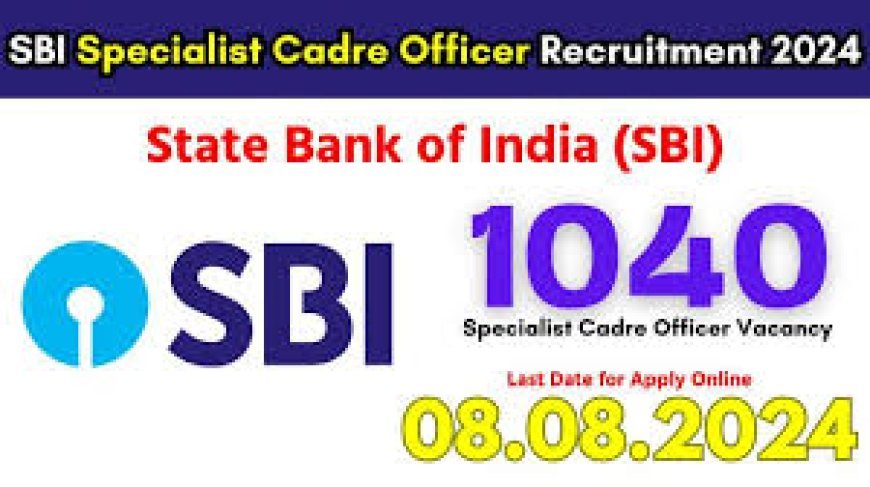 State Bank of India Recruitment 2025 | Apply Now for Specialist Cadre Officers